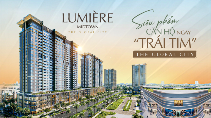 Kiến trúc xanh Lumière Midtown The Global City